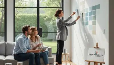 Sarasota, FL painter providing professional color consultation for homes and exterior finishes