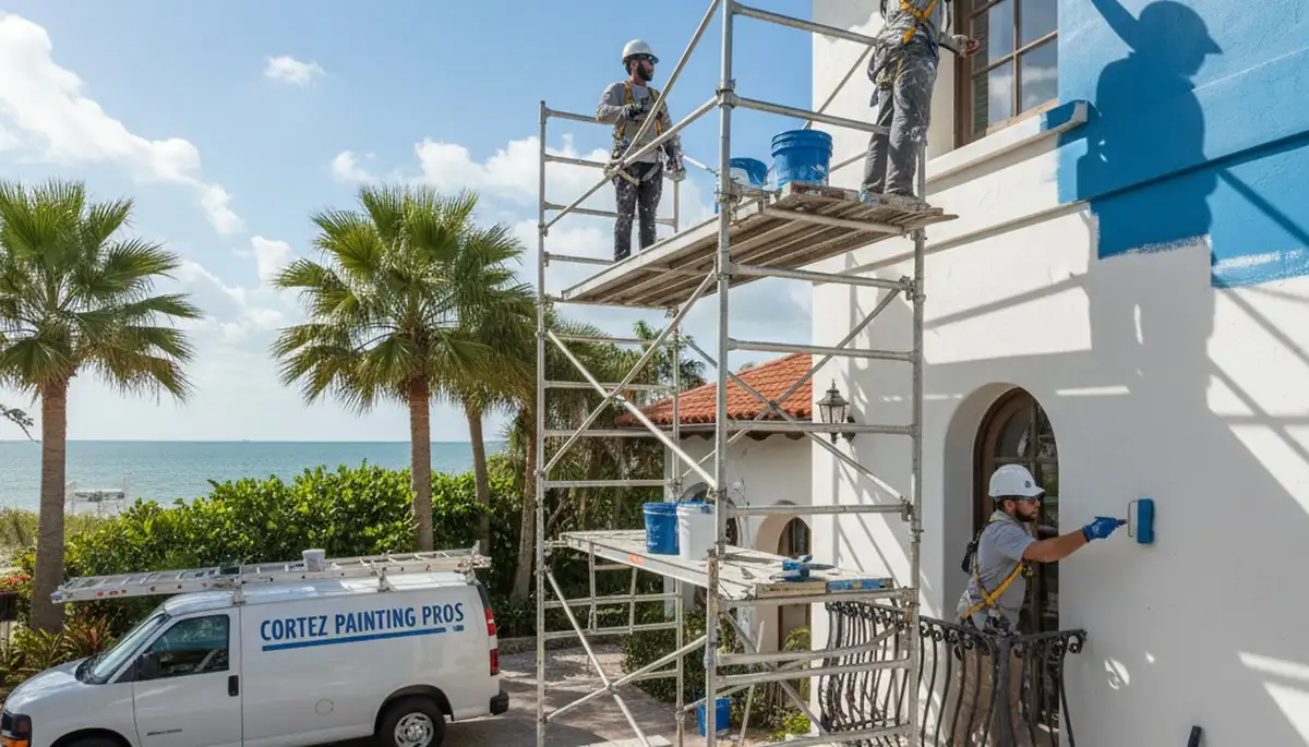 Professional painters serving Sarasota, FL for residential and commercial painting services