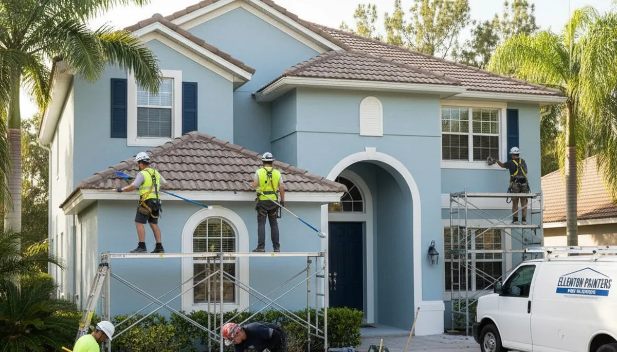 Professional Sarasota, FL painting service for residential and commercial interior and exterior projects