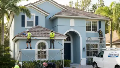 Professional Sarasota, FL painting service for residential and commercial interior and exterior projects