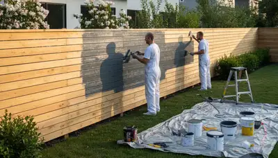 Fence painting service in Sarasota, FL for coastal protection and curb appeal