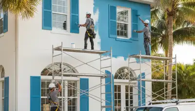 Sarasota, FL painting contractor serving homes and businesses with professional interior and exterior painting