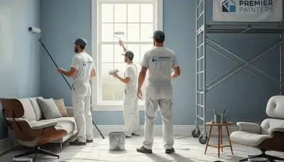 Interior house painting in Sarasota, FL by local painters for lasting wall protection and a fresh finish