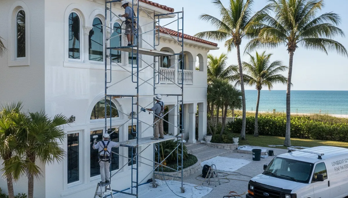 Sarasota, FL painting contractor providing professional residential and commercial painting services