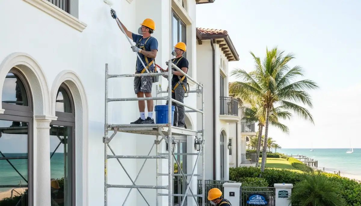 Professional painting contractor serving Sarasota, FL for interior and exterior painting services