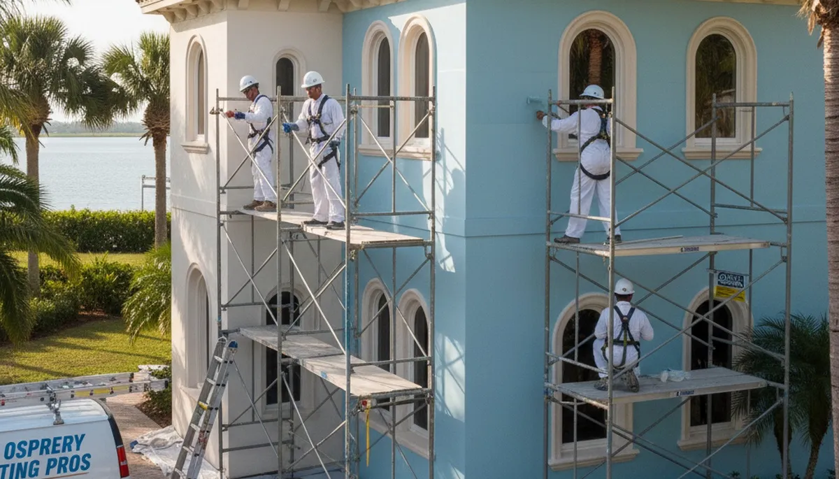 Professional painter serving Sarasota, FL for interior and exterior residential painting services