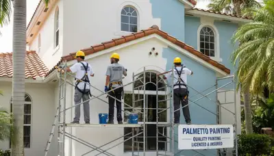 Sarasota, FL painting contractor providing professional residential and commercial painting services
