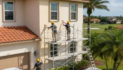 Professional painter serving Sarasota, FL for interior and exterior residential painting services