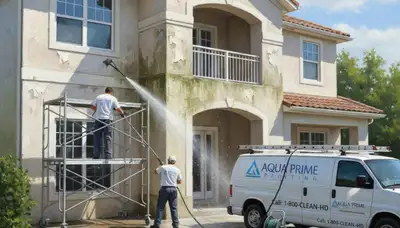 Pressure cleaning service in Sarasota, FL for coastal homes and stubborn exterior buildup