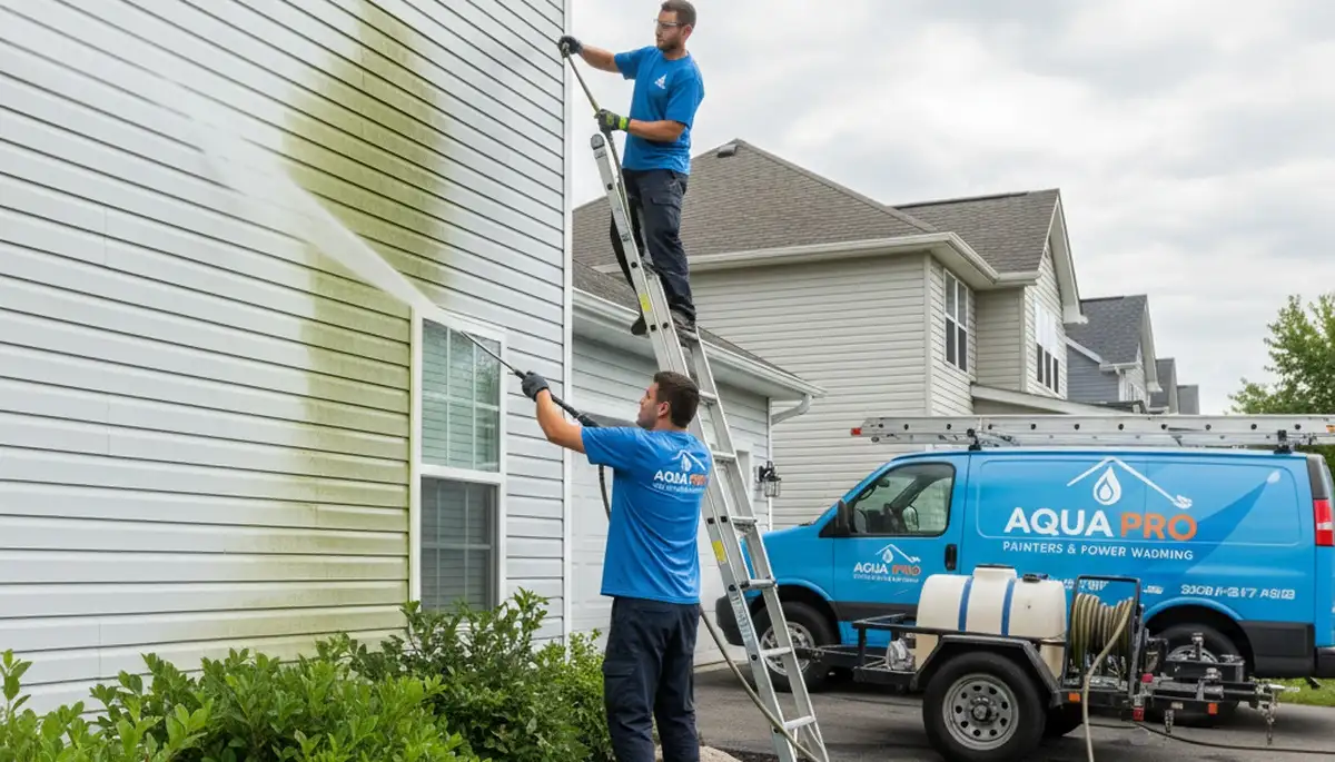 Vinyl siding pressure cleaning in Sarasota, FL removes mold, mildew, and salt residue from coastal homes